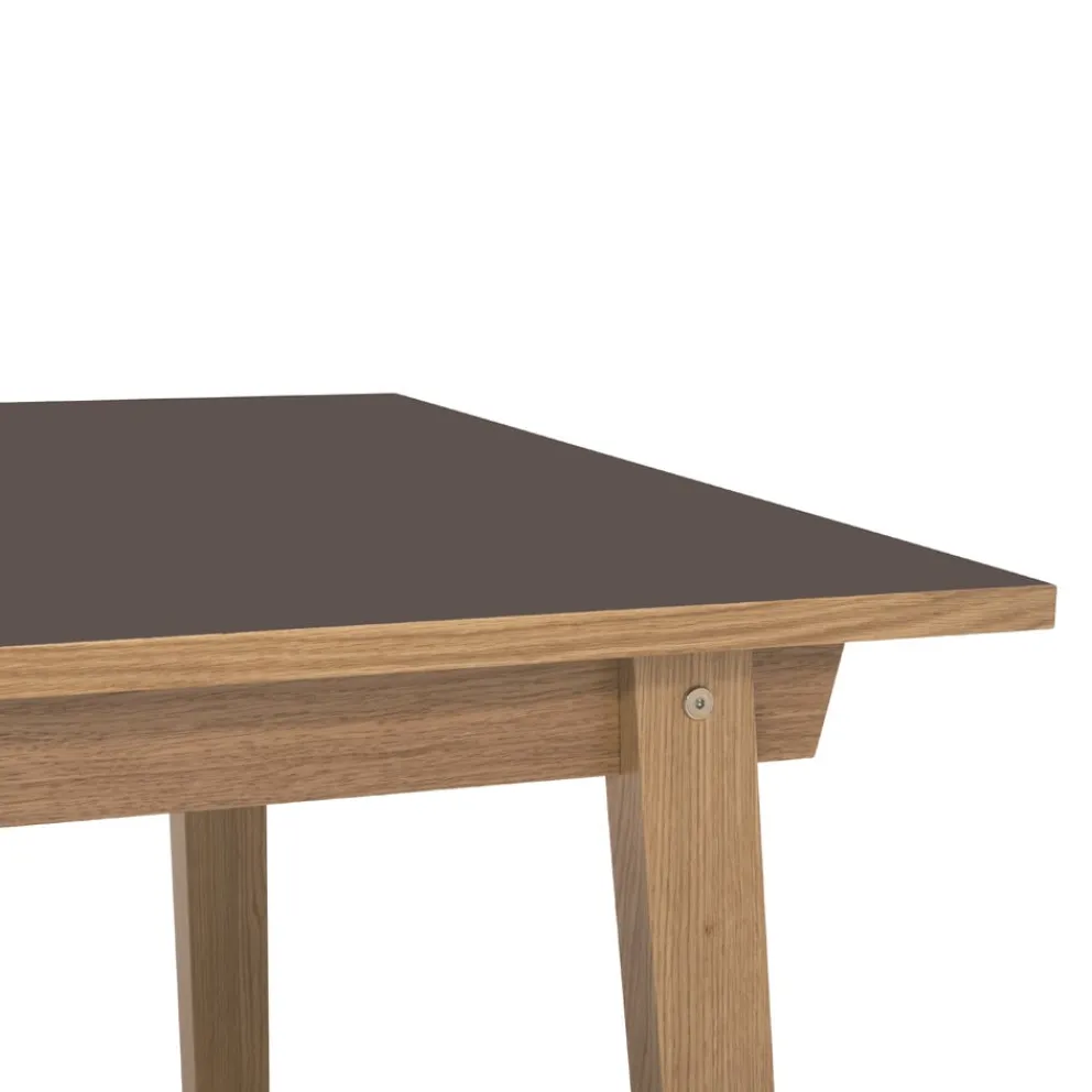 Normann Copenhagen Esstisch Slice mauve New