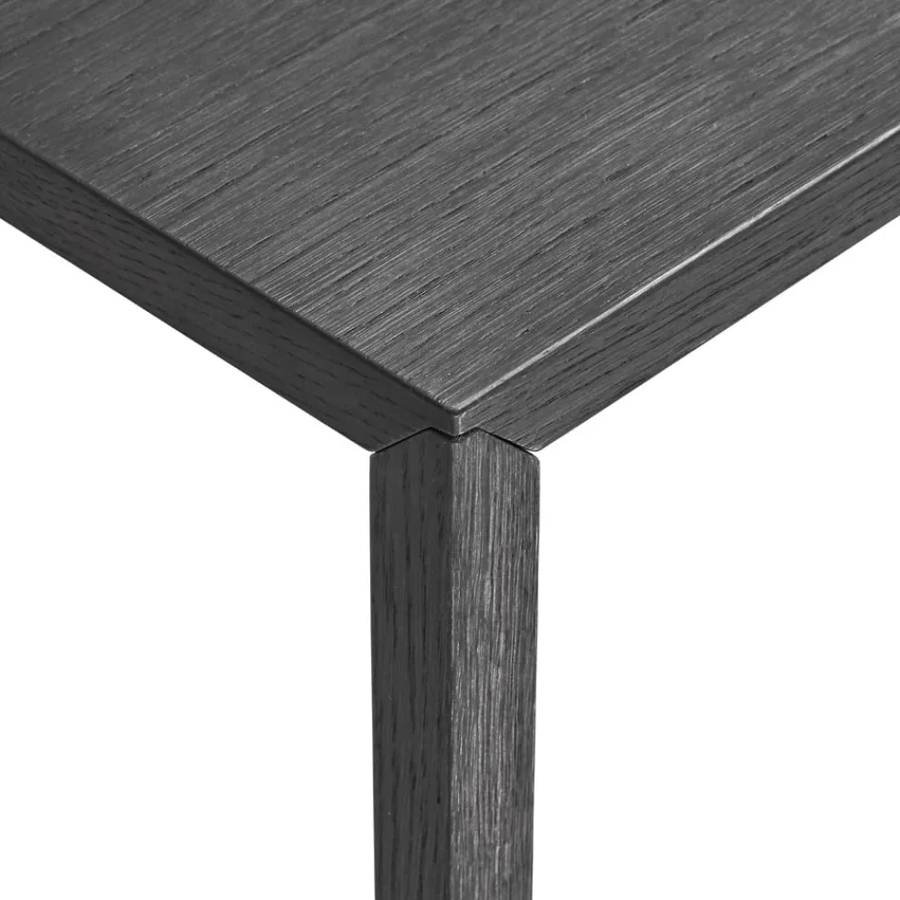 Arco Esstisch Slim Furnier Eiche schwarz A33