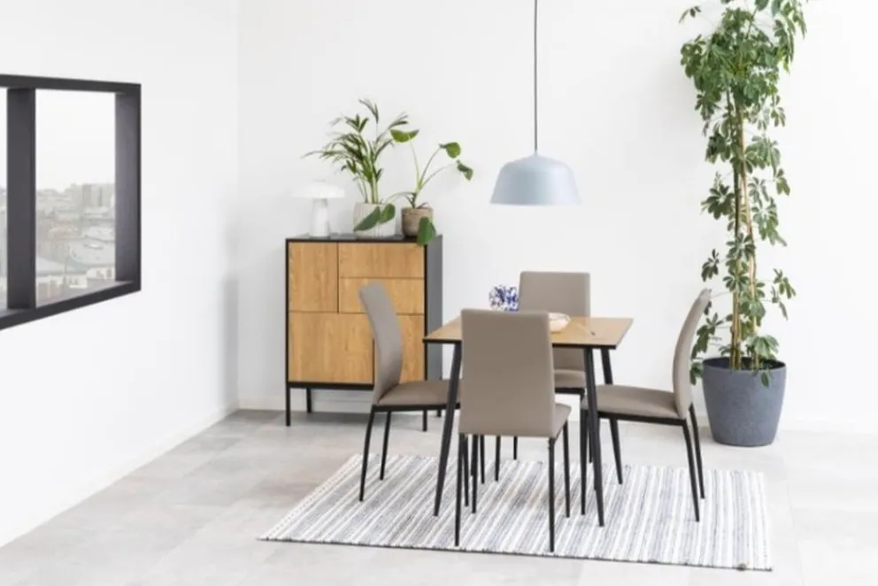 MID.YOU Esstisch Wilma wildeichefarbig Outlet