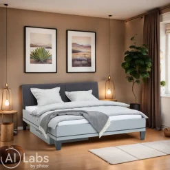 Moderano Etagenbett  Lattenrost System One hellgrau New