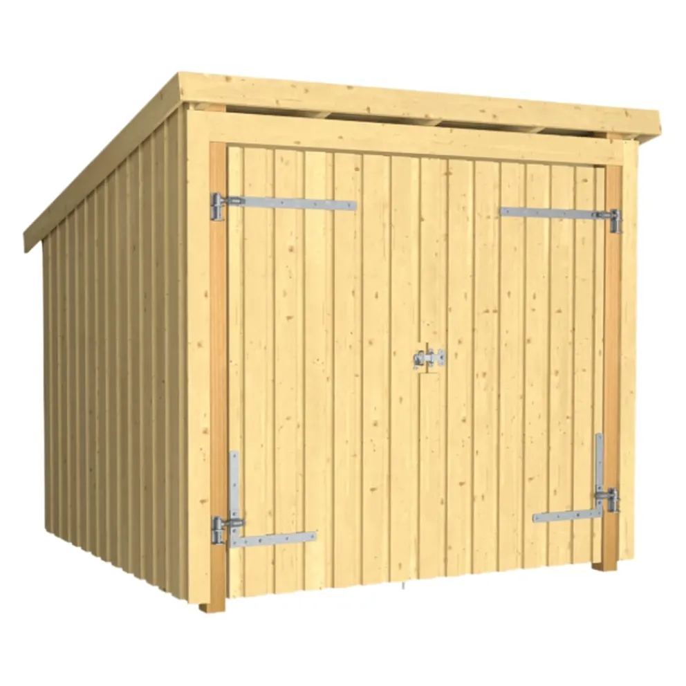PLUS Fahrradunterstand Multi fichtefarbig Clearance