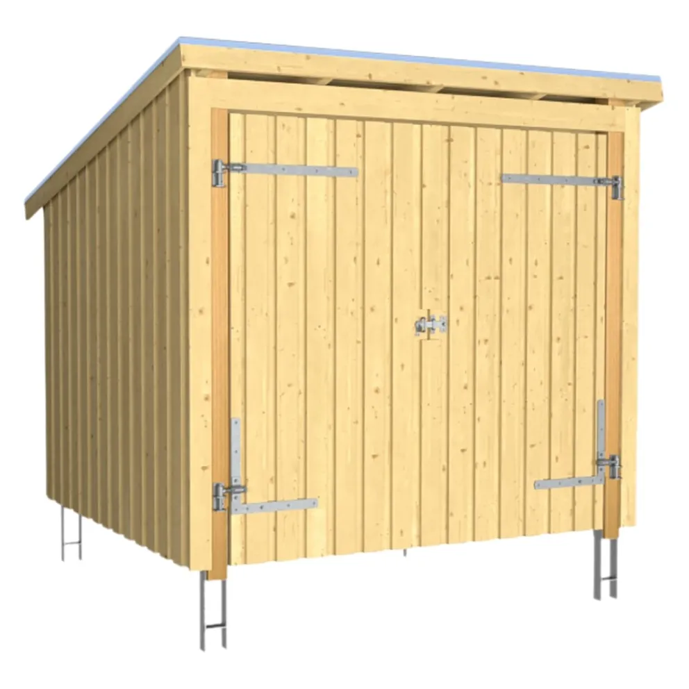 PLUS Fahrradunterstand Multi fichtefarbig New