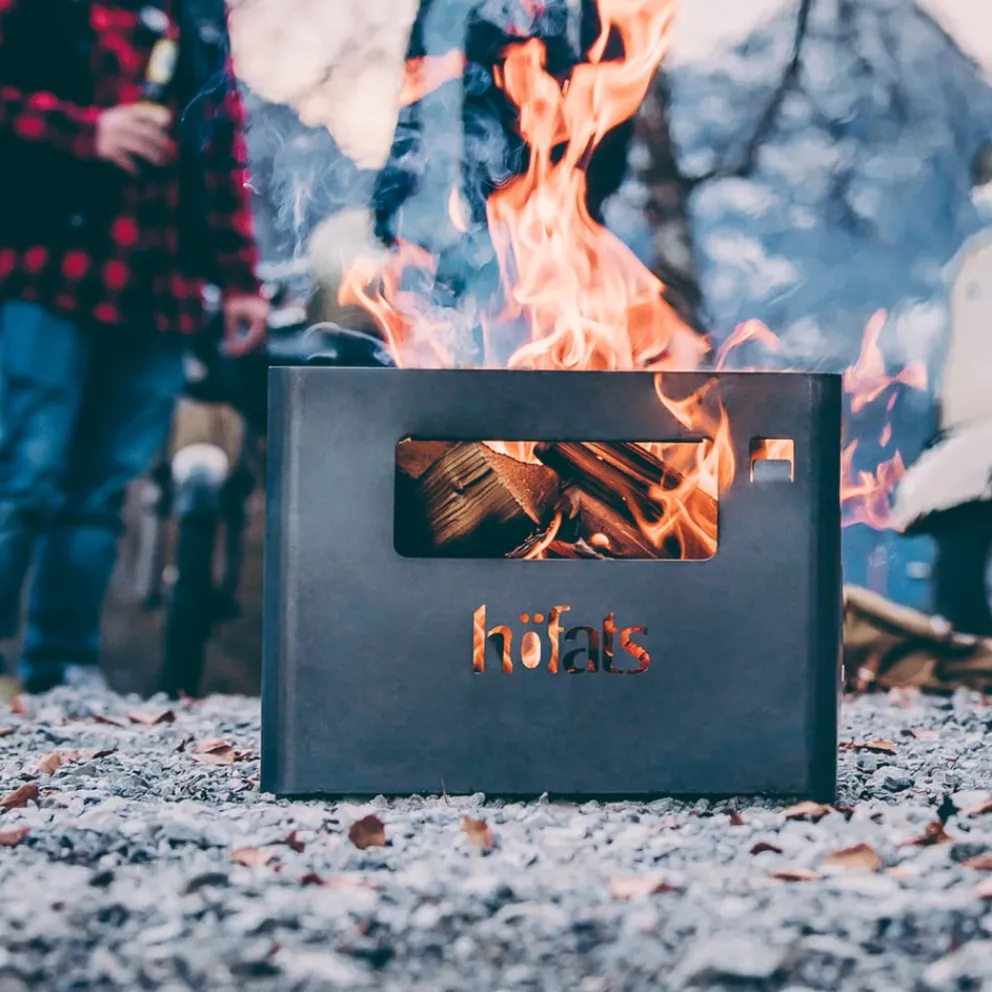 Höfats Feuerkorb & Grill Beer Box dunkelgrau Outlet