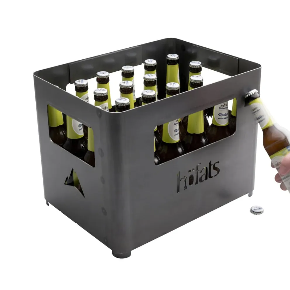 Höfats Feuerkorb & Grill Beer Box dunkelgrau Outlet