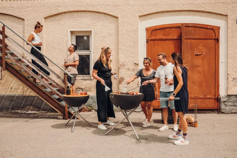 Höfats Feuerkorb & Grill Bowl 70 schwarz Discount