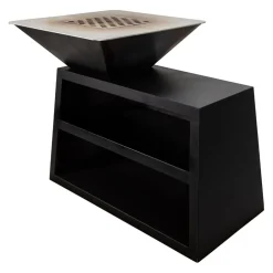Nouvel Feuerschale & Grill Duro Pro schwarz Best