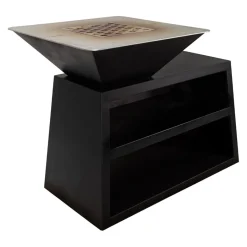 Nouvel Feuerschale & Grill Duro Pro schwarz Best