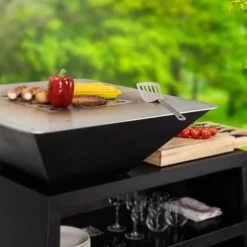 Nouvel Feuerschale & Grill Duro Pro schwarz Best