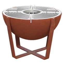 Nouvel Feuerschale & Grill Iris rostrot Sale