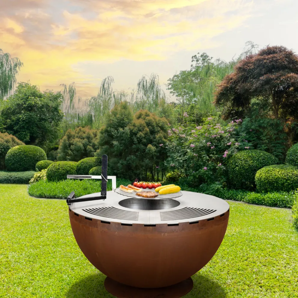 Nouvel Feuerschale Firebowl 100 rostrot Outlet