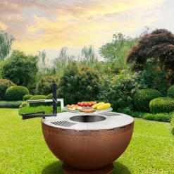Nouvel Feuerschale Firebowl 80 rostrot New