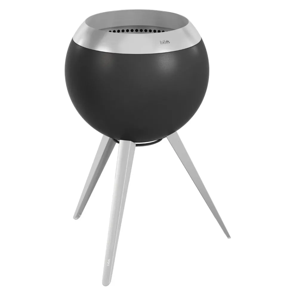 Höfats Feuerschale Moon 45 schwarz, silber Clearance