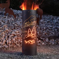 Nouvel Feuersäule Fiamma Nero Montagna schwarz Hot
