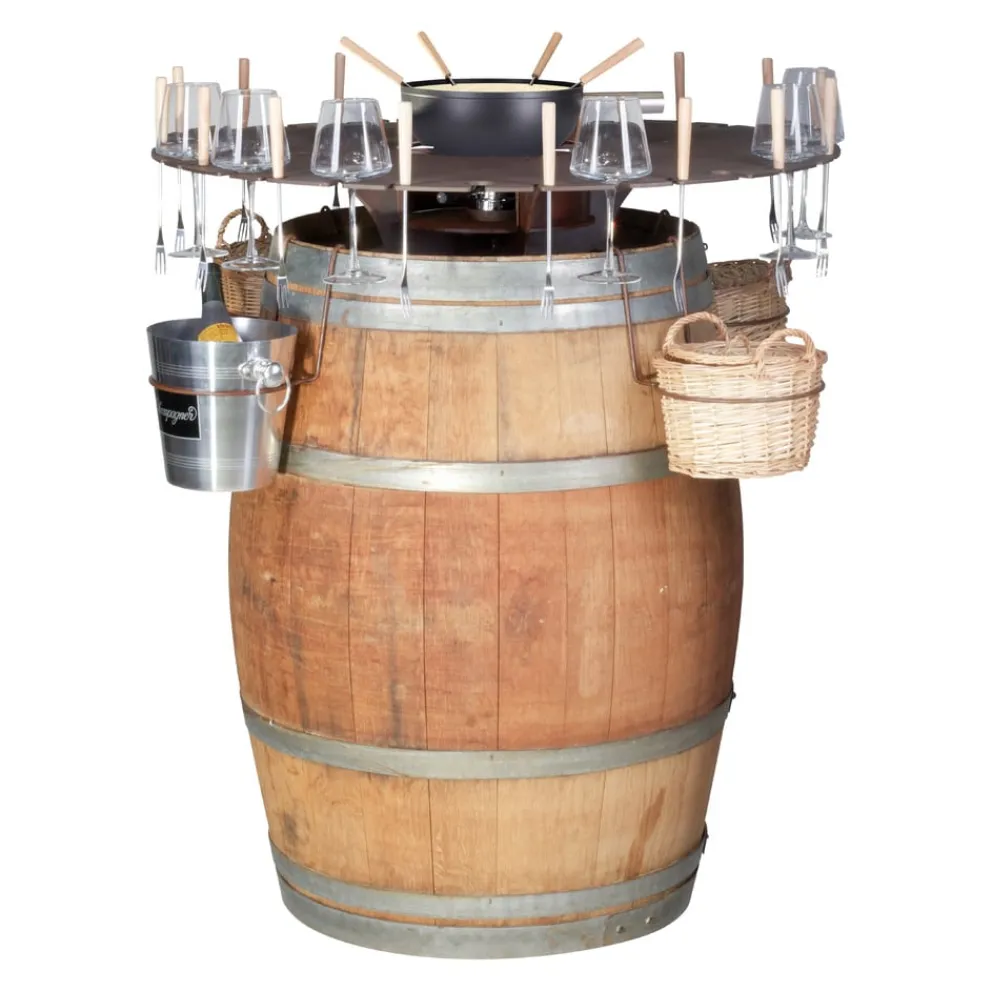 Nouvel Fondue Bar Natur braun Clearance