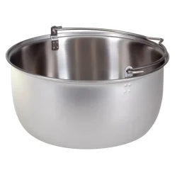 Nouvel Fondue/Kochkessel Outdoor silber New