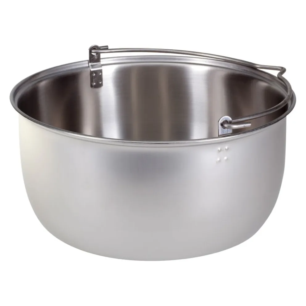 Nouvel Fondue/Kochkessel Outdoor silber New