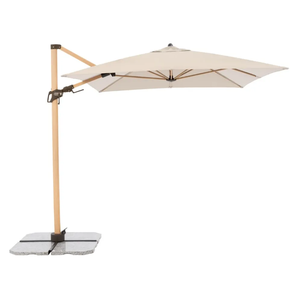 Doppler Freiarmschirm Alu Wood Ultra 820 natur Best