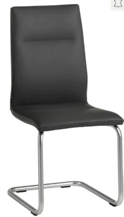 seetalswiss Freischwinger Eva Genua, 1242 dunkelgrau Discount