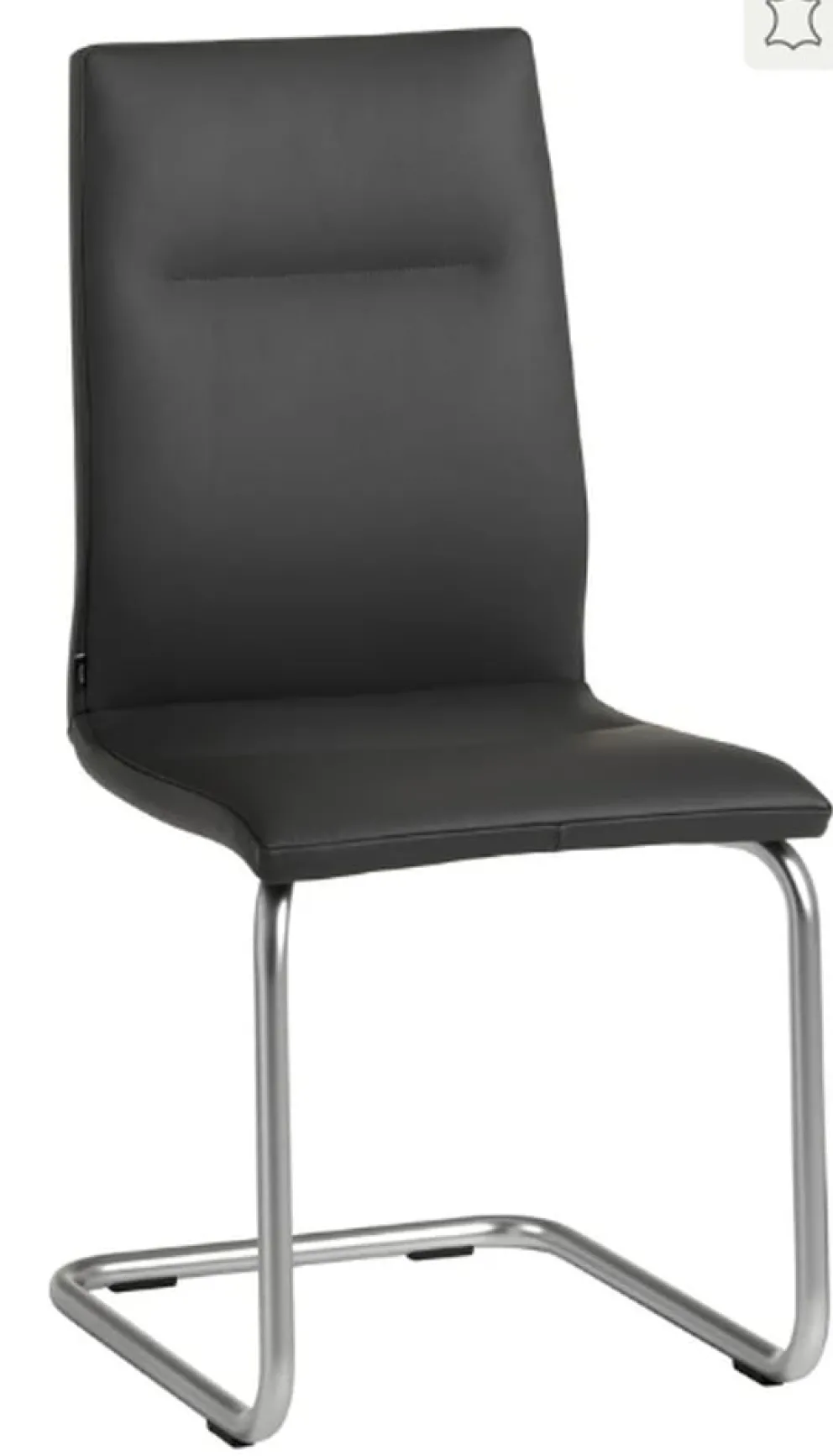 seetalswiss Freischwinger Eva Genua, 1242 dunkelgrau Discount