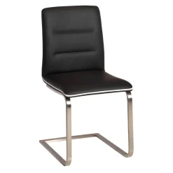 seetalswiss Freischwinger Linda Genua schwarz 0500