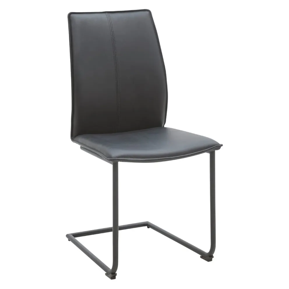 Dieter Knoll Freischwinger Mira Kat. 3 Bahia, 250 Schwarz New
