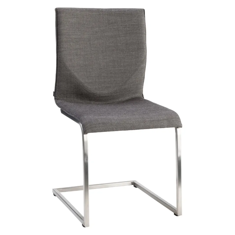 WILLISAU Freischwinger Vinci schwarzgrau Best