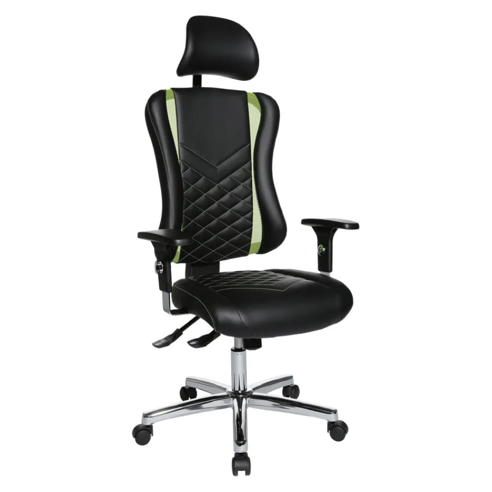 Topstar Gamingstuhl Gaming Chair grün, schwarz Discount