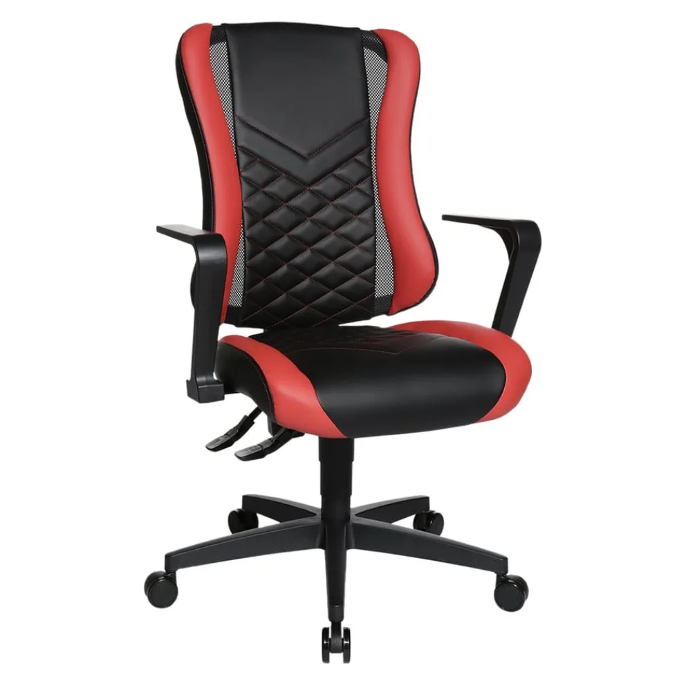 Topstar Gamingstuhl Gaming Chair rot, schwarz Discount