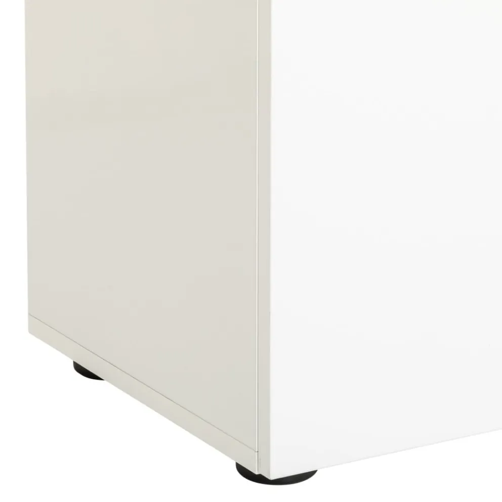 Voleo Garderobenbank Idea eichefarbig, weiss