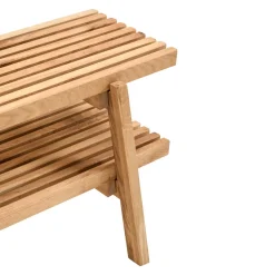 Linea Natura Garderobenbank Studioline eichefarbig Discount
