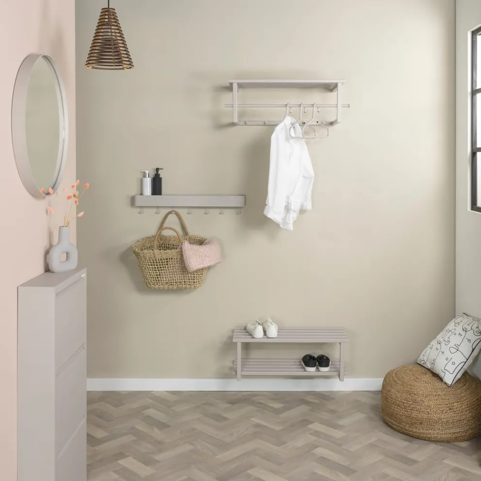 Spinder Design Garderobenbank TAFF taupe