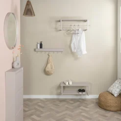 Spinder Design Garderobenbank TAFF taupe