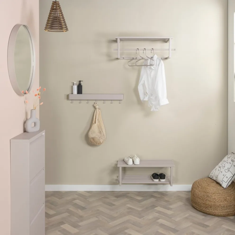 Spinder Design Garderobenbank TAFF taupe