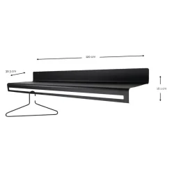 Spinder Design Garderobenelement TAFF schwarz Online
