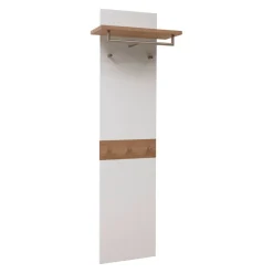 Dieter Knoll Garderobenpaneel Arco eichefarbig, weiss Discount