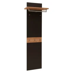 Dieter Knoll Garderobenpaneel Arco buchefarbig, dunkelbraun