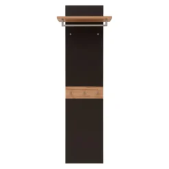 Dieter Knoll Garderobenpaneel Arco buchefarbig, dunkelbraun