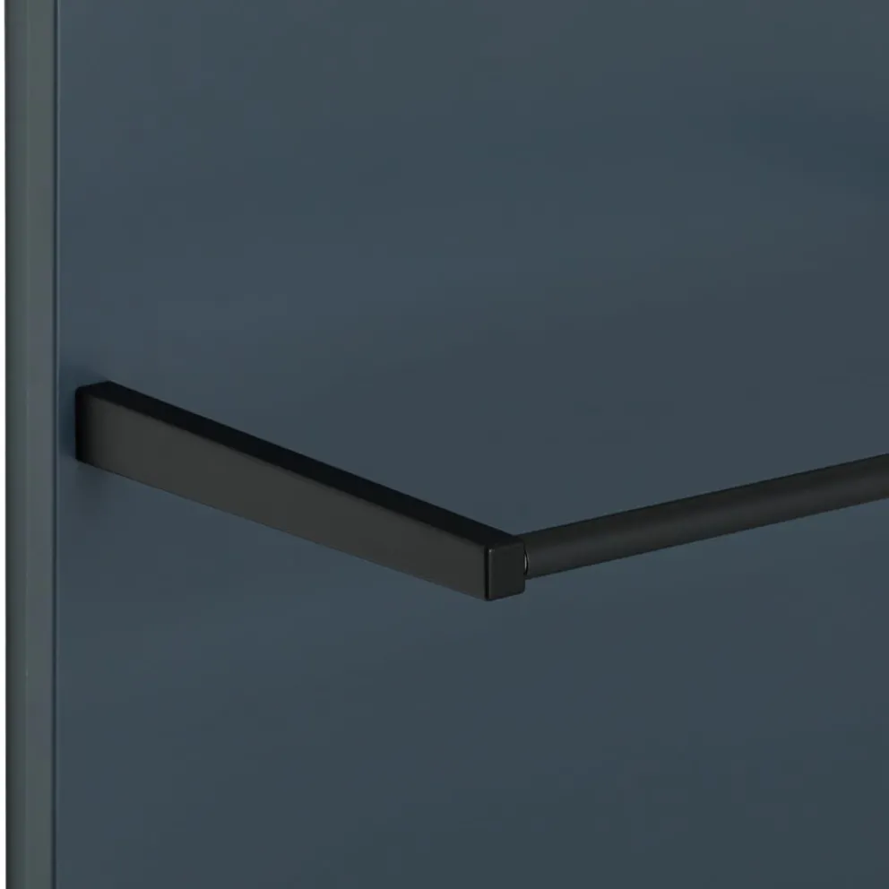 Invivus Garderobenpaneel Interno Atlantikblau, schwarz Hot