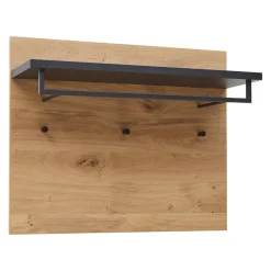 Dieter Knoll Garderobenpaneel Savona eichefarbig, weiss Clearance