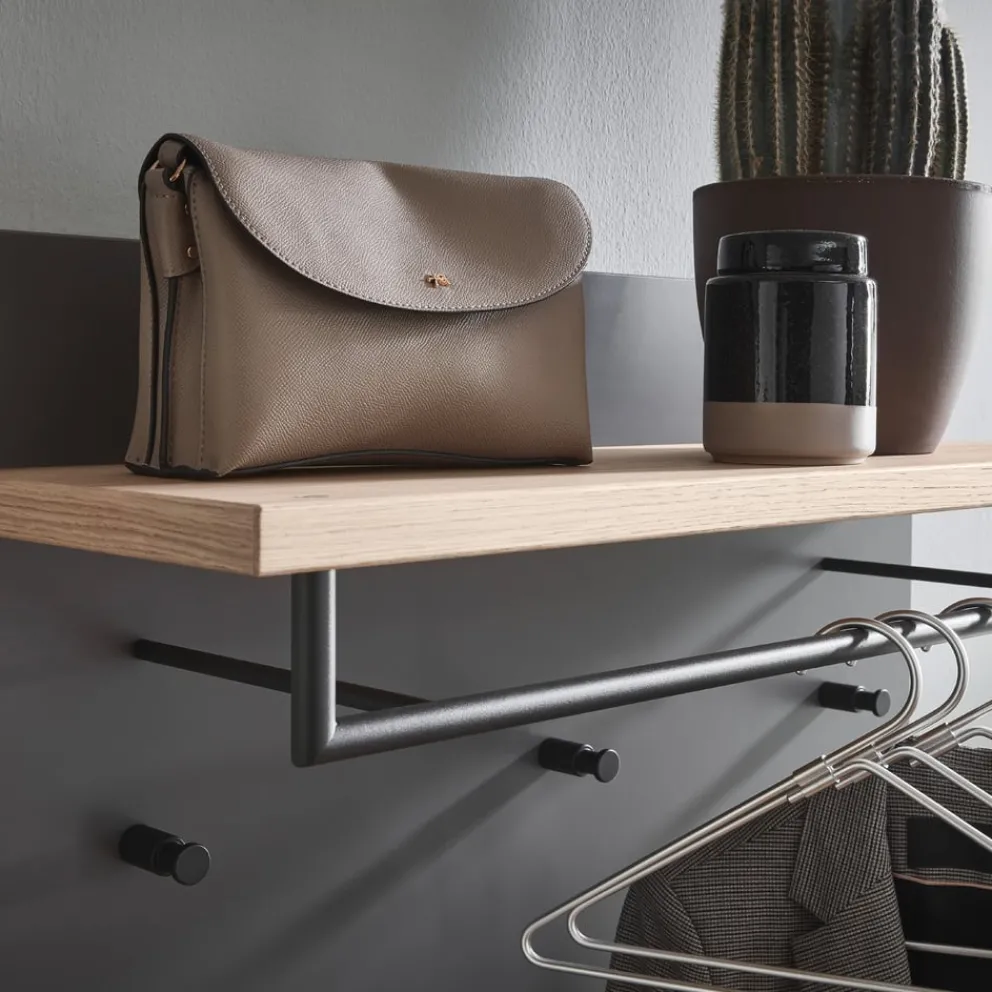Dieter Knoll Garderobenpaneel Sorrent grau Clearance