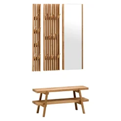 Linea Natura Garderobenpaneel Studioline eichefarbig Discount