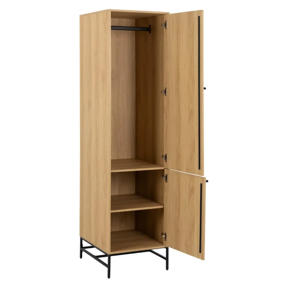 MID.YOU Garderobenschrank Albany eichefarbig Hot