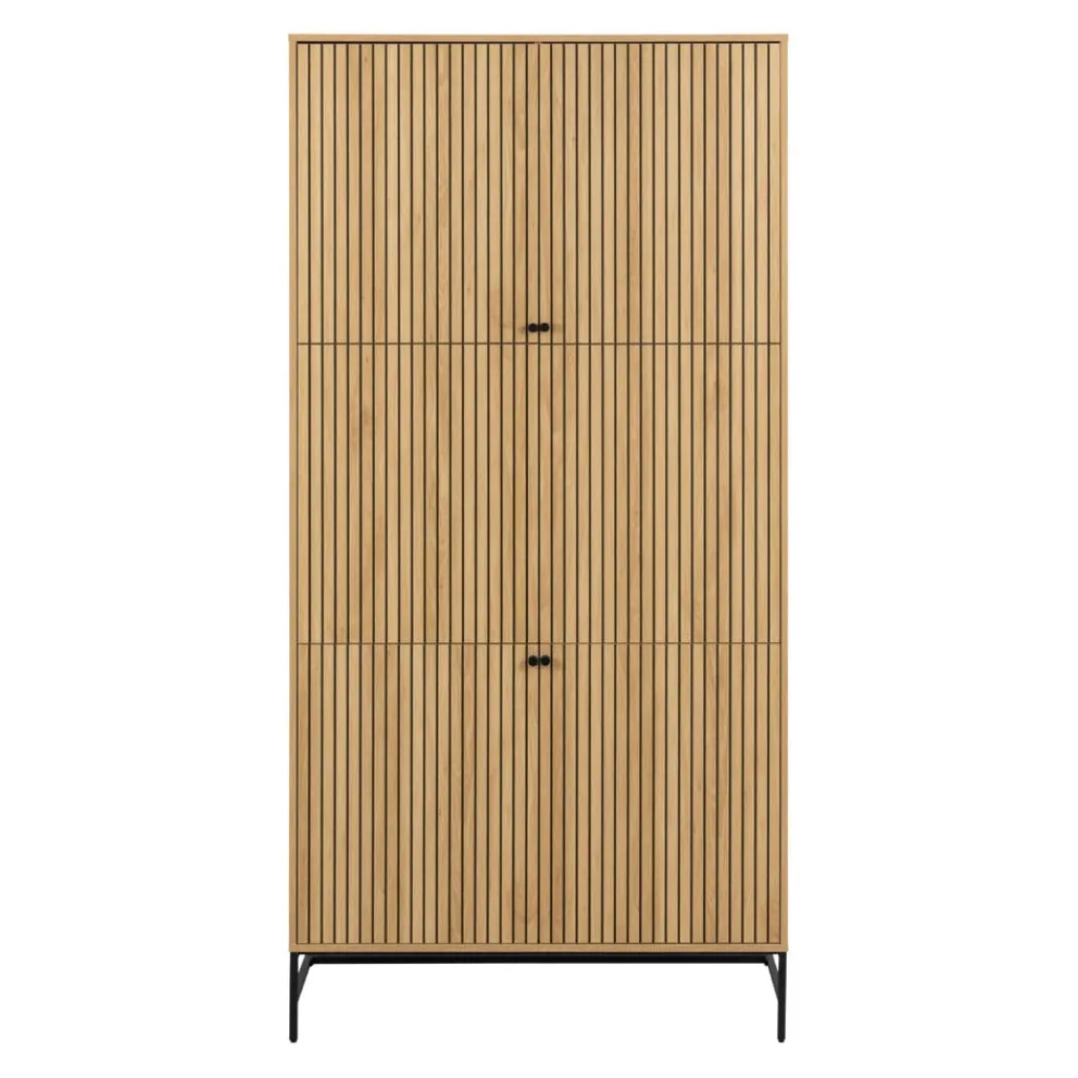 MID.YOU Garderobenschrank Albany eichefarbig Best