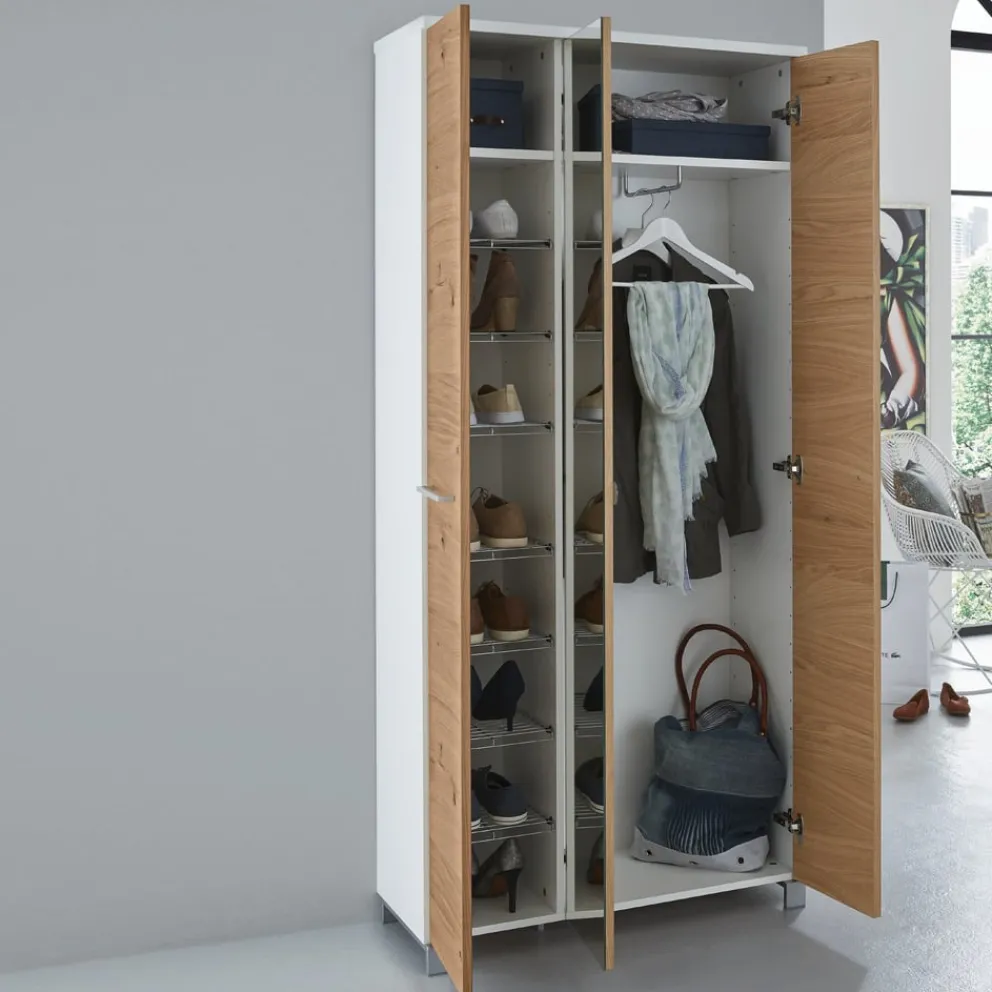 Dieter Knoll Garderobenschrank Andalo eichefarbig, weiss Online