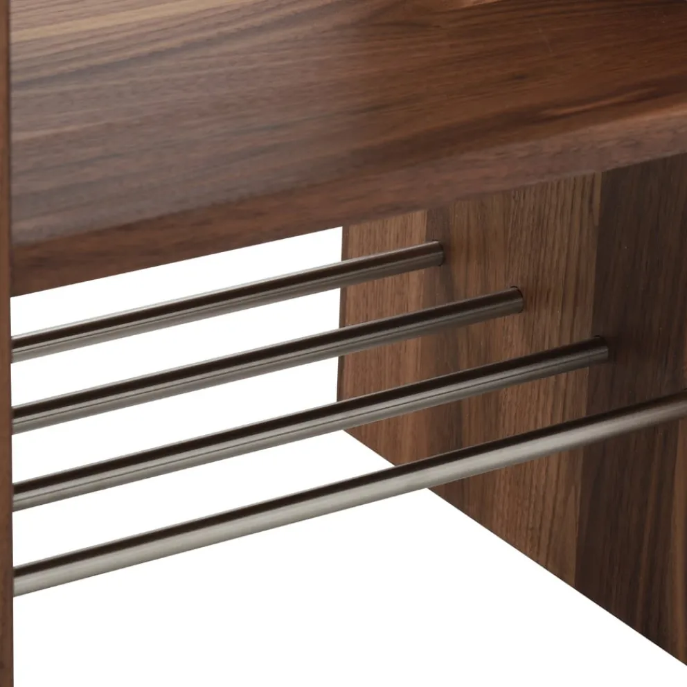 TEAM 7 Garderobenschrank Cubus nussbaumfarbig Sale