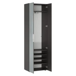 MID.YOU Garderobenschrank Genova graphit, silbergrau Best