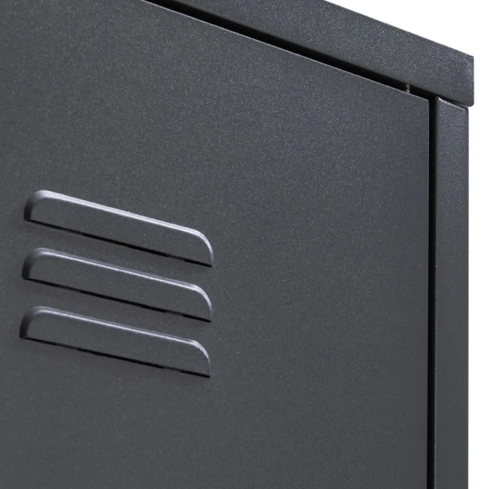 one Garderobenschrank KOLLER anthrazit Discount