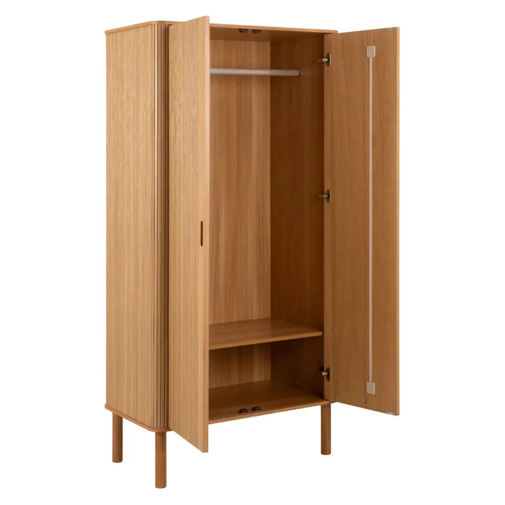 MID.YOU Garderobenschrank Langley eichefarbig Outlet