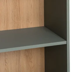 Voleo Garderobenschrank Laura eichefarbig, schilfgrün Hot