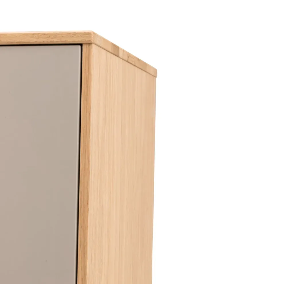 Novel Garderobenschrank Loveno eichefarbig, taupe New